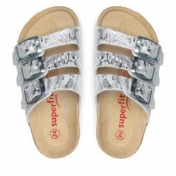 Mules Et Sandales Mules / Sandales De Bain SUPERFIT - 1-800113-9010 M Weiss/Silber Argent 13 Mules Et Sandales Mules / Sandales De Bain SUPERFIT - 1-800113-9010 M Weiss/Silber Argent -Superfit Soldes 0000300444856 07 ph