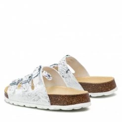 Mules Et Sandales Mules / Sandales De Bain Superfit - 1-800113-9010 S Weiss/Silber Argent -Superfit Soldes 0000300444863 02 ph