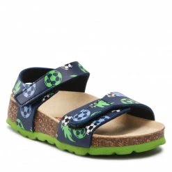 Mules Et Sandales Sandales SUPERFIT - 1-000122-8000 Blau/Grun Bleu Marine