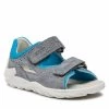 Mules Et Sandales Sandales Superfit - 1-000033-2500 S Hellgrau/Türkis Gris -Superfit Soldes 01 0000300507414 rz
