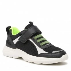 Chaussures Basses Sneakers Superfit - 1-000211-0010 D Schwarz/Gelb Noir