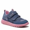 Chaussures Basses Sneakers Superfit - 1-006194-8060 S Blau/Rosa Bleu Marine
