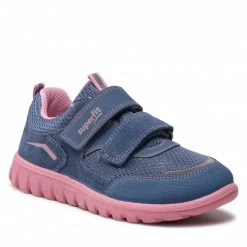 Chaussures Basses Sneakers Superfit - 1-006194-8060 D Blau/Rosa Bleu