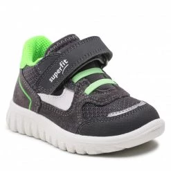 Chaussures Basses Sneakers SUPERFIT - 1-006195-2000 M Grau/Hellgrun Gris