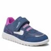 Chaussures Basses Sneakers SUPERFIT - 1-006195-8040 D Blau/Lila Bleu Marine -Superfit Soldes 01 0000300509210 rz