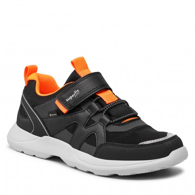 Chaussures Basses Sneakers Superfit - GORE-TEX 1-006219-0010 DD Schwarz/Orange Noir 3 Chaussures Basses Sneakers Superfit - GORE-TEX 1-006219-0010 DD Schwarz/Orange Noir