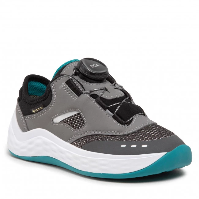 Chaussures Basses Sneakers Superfit - 1-009526-2000 M Grau/Grün Gris 3 Chaussures Basses Sneakers Superfit - 1-009526-2000 M Grau/Grün Gris