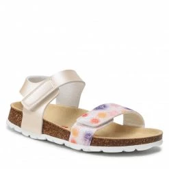 Mules Et Sandales Sandales Superfit - 1-000123-1000 S Weiss/Mehrfarbig Or