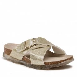 Mules Et Sandales Mules / Sandales De Bain Superfit - 1-00013-9000 M Gold/Silber Or