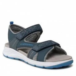 Mules Et Sandales Sandales SUPERFIT - 1-000581-8000 D Blau/Hellblau Bleu Marine