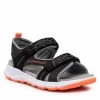 Mules Et Sandales Sandales Superfit - 1-000581-0000 S Schwarz/Orange Noir, Multicolore -Superfit Soldes 01 0000300728598 mk