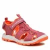 Mules Et Sandales Sandales SUPERFIT - 1-009027-5500 D Pink/Orange Rose -Superfit Soldes 01 0000300729410 rz