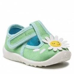 Mules Et Sandales Chaussons Superfit - 1-009256-7010 Grun/Weiss Vert