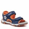 Mules Et Sandales Sandales Superfit - 1-009469-8010 D Blau/Orange Bleu Marine, Multicolore