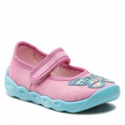 Mules Et Sandales Chaussons SUPERFIT - 1-006271-5510 M Rosa/Mehrfabrig Rose