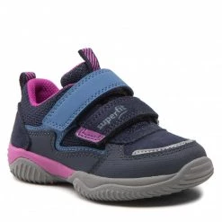 Chaussures Basses Sneakers Superfit - 1-006388-8020 M Blau/Pink Bleu Marine
