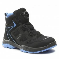 Bottes Et Autres Bottes De Neige Superfit - GORE-TEX 1-000075-0000 S Schwarz/Hellblau Noir