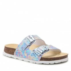 Mules Et Sandales Mules / Sandales De Bain SUPERFIT - 1-800111-8010 D Blau Multicolore, Bleu