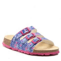 Mules Et Sandales Mules / Sandales De Bain SUPERFIT - 1-800113-8070 S Blau/Mehrfarbig Multicolore, Bleu