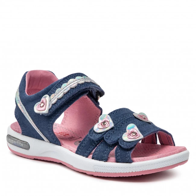 Mules Et Sandales Sandales Superfit - 1-006133-8000 D Blau/Rosa Bleu Marine 3 Mules Et Sandales Sandales Superfit - 1-006133-8000 D Blau/Rosa Bleu Marine