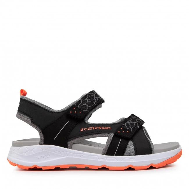 Mules Et Sandales Sandales Superfit - 1-000581-0000 S Schwarz/Orange Noir, Multicolore 4 Mules Et Sandales Sandales Superfit - 1-000581-0000 S Schwarz/Orange Noir, Multicolore – Image 2