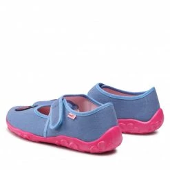 Mules Et Sandales Chaussons Superfit - 1-000280-8030 D Blau/Pink Bleu -Superfit Soldes 03 0000300444443 rz