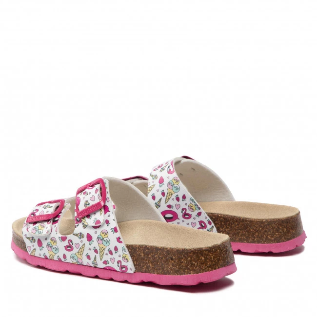 Mules Et Sandales Mules / Sandales De Bain Superfit - 1-800111-1030 S Weiss/Pink Blanc 5 Mules Et Sandales Mules / Sandales De Bain Superfit - 1-800111-1030 S Weiss/Pink Blanc – Image 3
