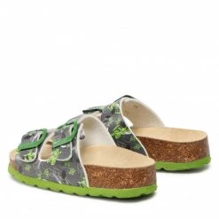 Mules Et Sandales Mules / Sandales De Bain SUPERFIT - 1-800111-2050 M Grau/Grun Multicolore, Gris -Superfit Soldes 03 0000300444719 rz