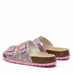 Mules Et Sandales Mules / Sandales De Bain SUPERFIT - 1-800111-2070 S Grau/Rosa Rose -Superfit Soldes 03 0000300444801 rz