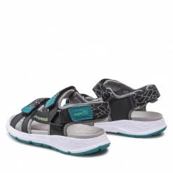 Mules Et Sandales Sandales SUPERFIT - 1-000580-0000 S Schwarz/Grun Noir -Superfit Soldes 03 0000300496534 rz