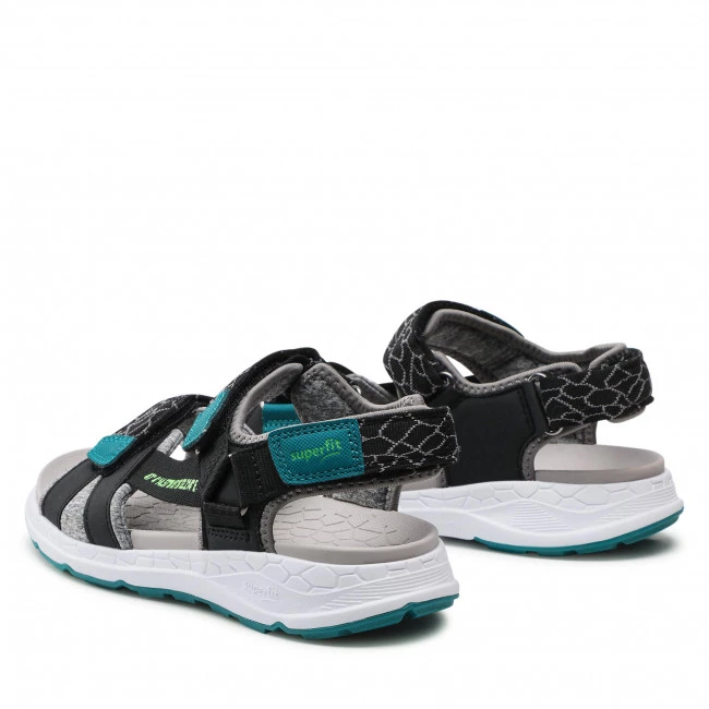 Mules Et Sandales Sandales Superfit - 1-000580-0000 D Schwarz/Grün Noir 5 Mules Et Sandales Sandales Superfit - 1-000580-0000 D Schwarz/Grün Noir – Image 3