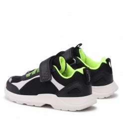 Chaussures Basses Sneakers SUPERFIT - 1-000211-0010 M Schwarz/Gelb Noir -Superfit Soldes 03 0000300507803 rz