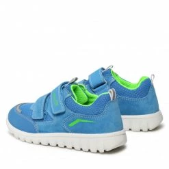 Chaussures Basses Sneakers Superfit - 1-006194-8400 D Hellblau/Grün Bleu -Superfit Soldes 03 0000300509098 rz