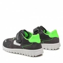 Chaussures Basses Sneakers SUPERFIT - 1-006195-2000 D Grau/Hellgrun Gris -Superfit Soldes 03 0000300509128 rz