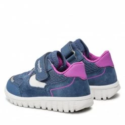 Chaussures Basses Sneakers Superfit - 1-006195-8040 M Blau/Lila Bleu Marine -Superfit Soldes 03 0000300509197 rz