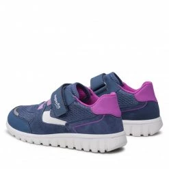 Chaussures Basses Sneakers SUPERFIT - 1-006195-8040 D Blau/Lila Bleu Marine -Superfit Soldes 03 0000300509210 rz