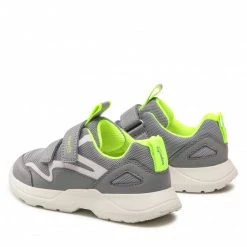 Chaussures Basses Sneakers Superfit - 1-006206-2500 D Hellgrau/Gelb Gris -Superfit Soldes 03 0000300509241 rz