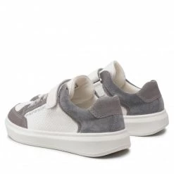 Chaussures Basses Sneakers Superfit - 1-006457-1000 M Weiss/Hellgrau Blanc -Superfit Soldes 03 0000300509807 ks