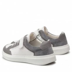 Chaussures Basses Sneakers SUPERFIT - 1-006457-1000 D Weiss/Helgrau Blanc, Gris -Superfit Soldes 03 0000300509821 ks