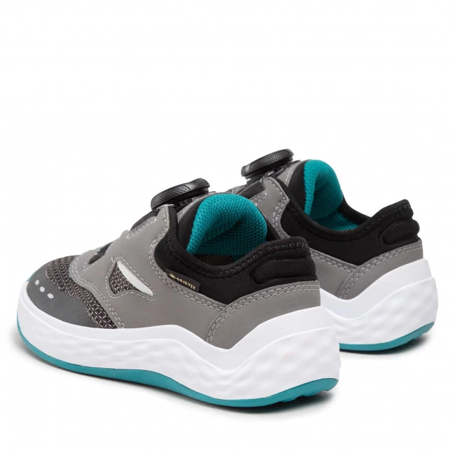 Chaussures Basses Sneakers Superfit - 1-009526-2000 M Grau/Grün Gris 5 Chaussures Basses Sneakers Superfit - 1-009526-2000 M Grau/Grün Gris – Image 3