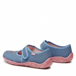 Mules Et Sandales Chaussons SUPERFIT - 1-000281-8020 D Blau/Rosa Bleu -Superfit Soldes 03 0000300700303 rz