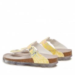 Mules Et Sandales Tongs Superfit - 1-000125-6010 D Gelb/Silber Jaune -Superfit Soldes 03 0000300727867 rz