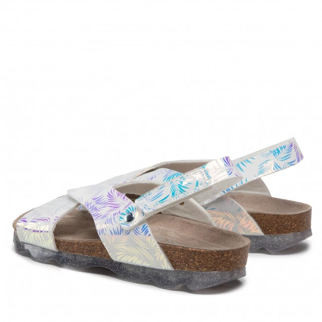 Mules Et Sandales Sandales Superfit - 1-00013-1000 D Weiss/Silber Blanc 5 Mules Et Sandales Sandales Superfit - 1-00013-1000 D Weiss/Silber Blanc – Image 3