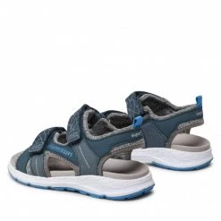 Mules Et Sandales Sandales Superfit - 1-000581-8000 M Blau/Hellblau Bleu -Superfit Soldes 03 0000300728550 rz