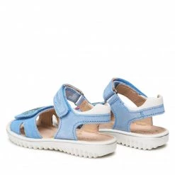Mules Et Sandales Sandales SUPERFIT - 1-009009-8400 M Hellblau Bleu -Superfit Soldes 03 0000300729250 rz