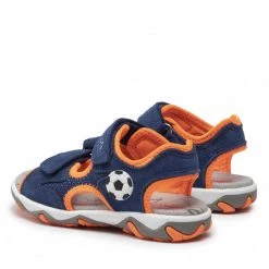 Mules Et Sandales Sandales Superfit - 1-009469-8010 S Blau/Orange Bleu Marine, Multicolore -Superfit Soldes 03 0000300729557 pa