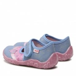 Mules Et Sandales Chaussons Superfit - 1-800284-8400 M Blau/Rosa Bleu -Superfit Soldes 03 0000301556329 rz