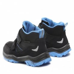 Bottes Et Autres Bottes De Neige SUPERFIT - GORE-TEX 1-000061-0000 M Schwarz/Hellbla Noir -Superfit Soldes 03 0000301569817 rz