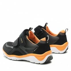 Chaussures Basses Sneakers Superfit - GORE-TEX 1-000236-0010 S Schwarz/Orange Noir -Superfit Soldes 03 0000301570257 rz