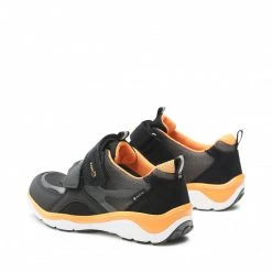 Chaussures Basses Sneakers SUPERFIT - GORE-TEX 1-000236-0010 D Schwarz/Orange Noir -Superfit Soldes 03 0000301570288 rz